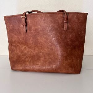 Tan Work Tote
